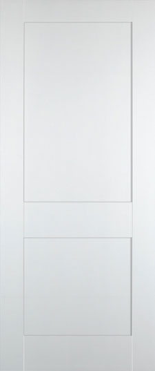 Shaker 2 Panel White (primed) Internal Door